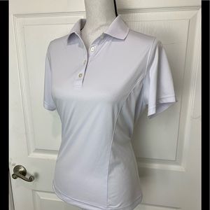 FOOTJOY Womens Golf White Polo Shirt Size Medium